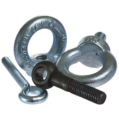 Eye bolts and nuts